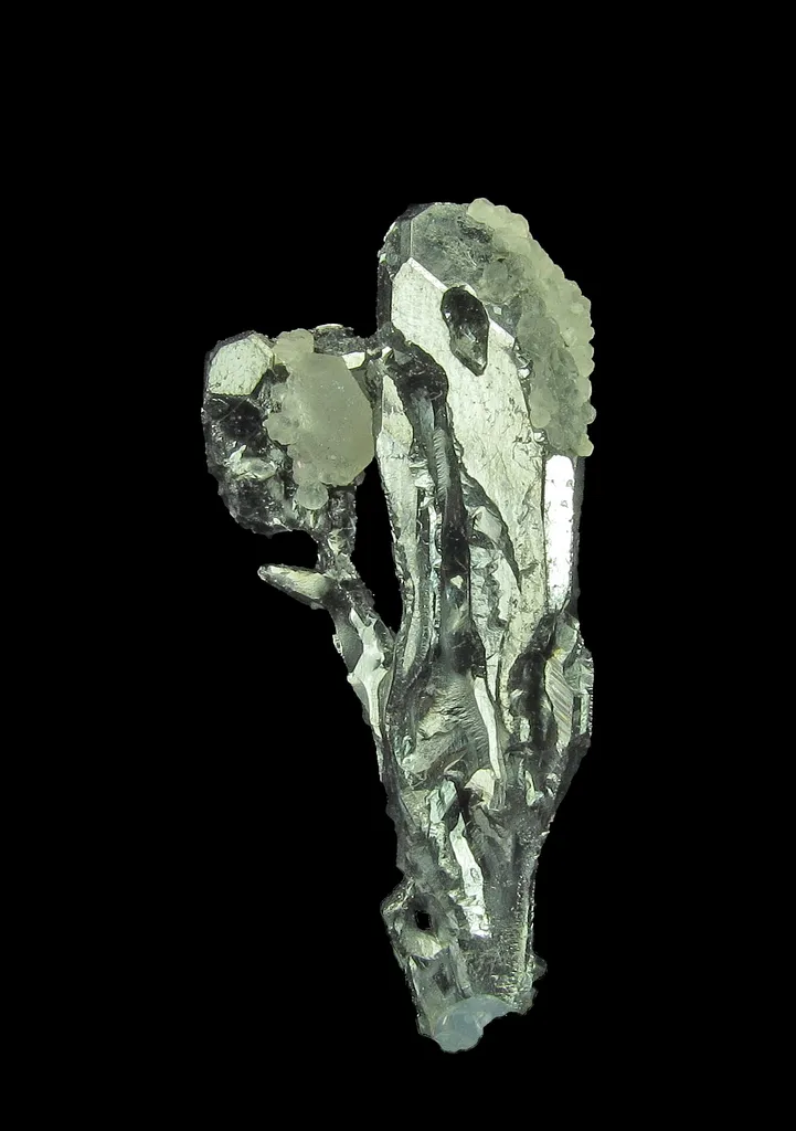 Acanthite and Calcite - image 4