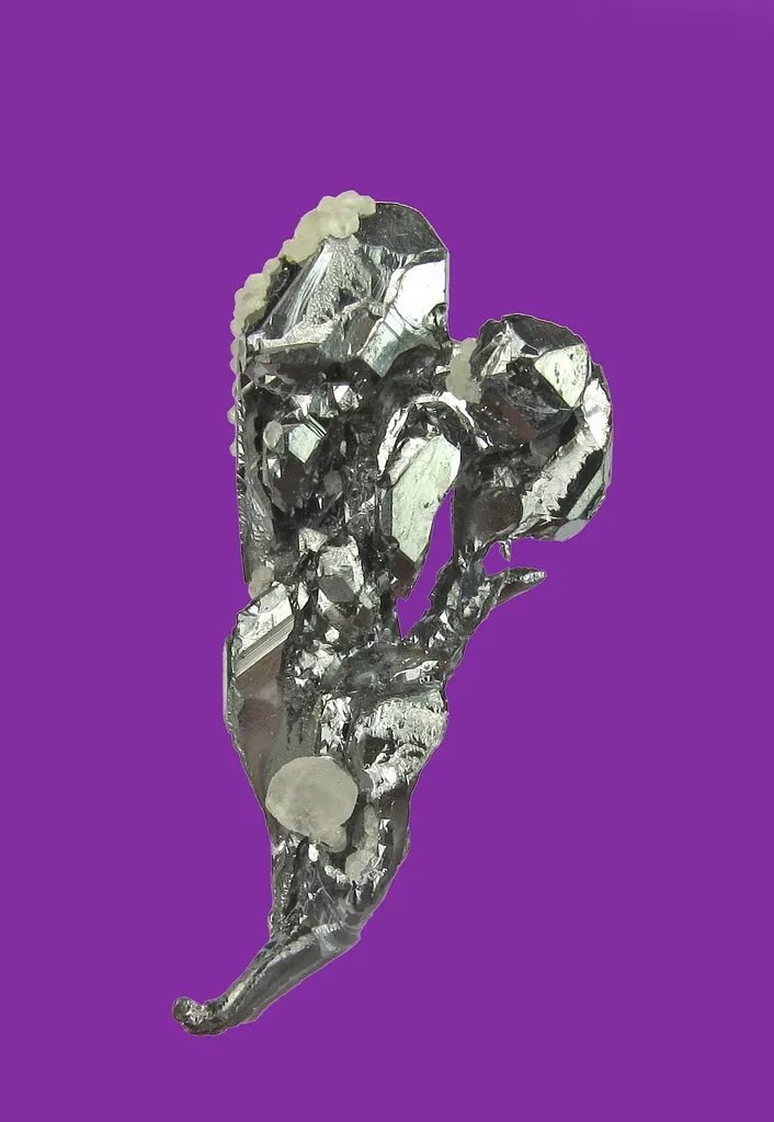 Acanthite and Calcite - image 3