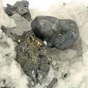 Acanthite, Calcite - image 2