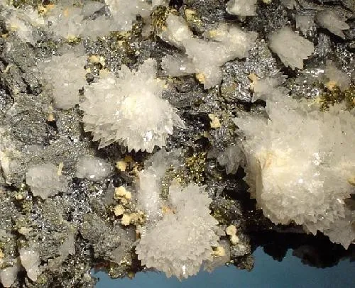Acanthite, Calcite - image 2