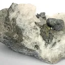Acanthite, Calcite - image 1