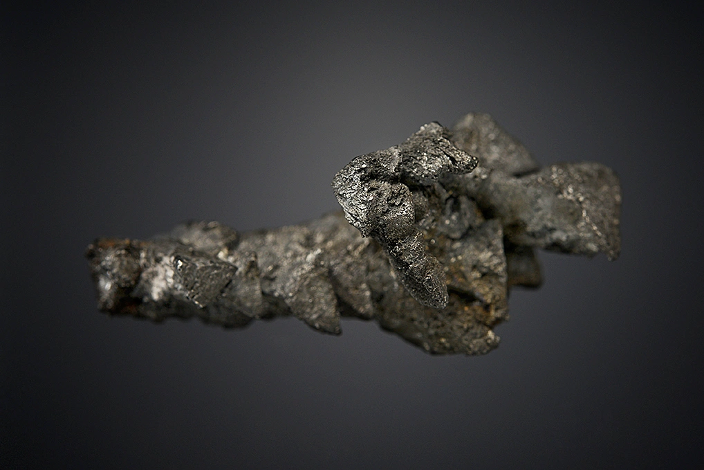 Acanthite from Himmelsfürst Mine, Brand-Erbisdorf, Saxony, Germany - image 4