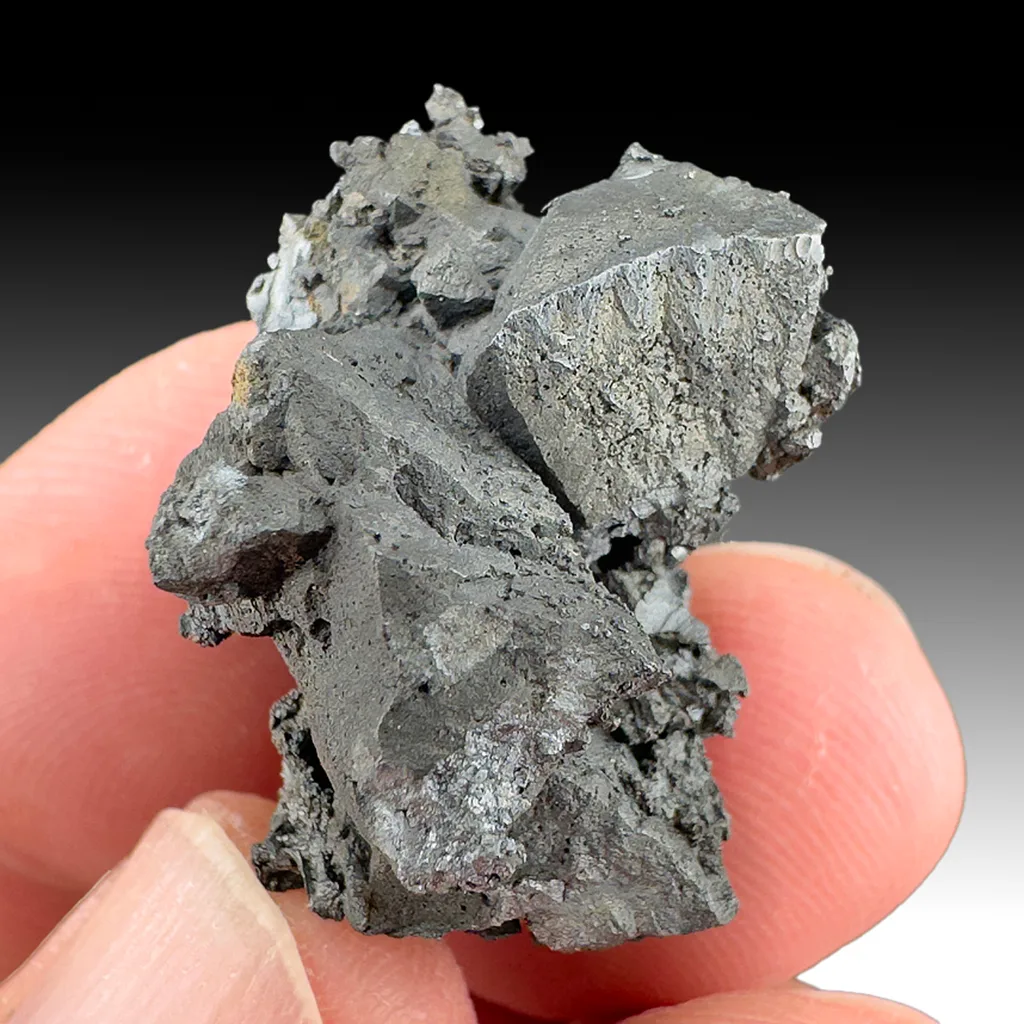 Acanthite from Imiter mine, Drâa-Tafilalet Region, Morocco - image 1