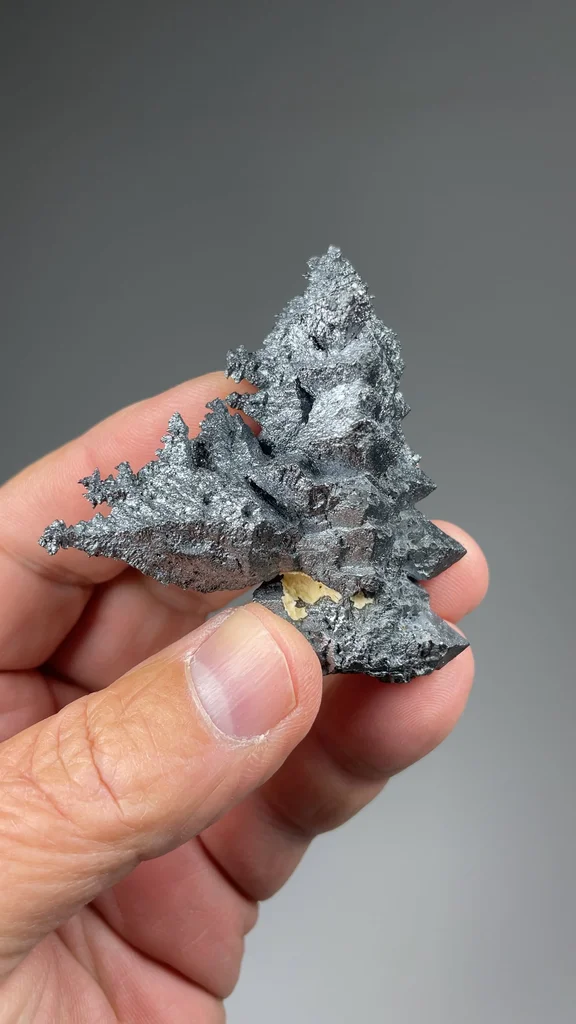 Acanthite from Imiter mine, Drâa-Tafilalet Region, Morocco - image 2