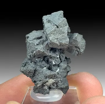 Acanthite from Imiter mine, Drâa-Tafilalet Region, Morocco