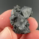 Acanthite from Imiter mine, Drâa-Tafilalet Region, Morocco - image 2
