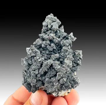 Acanthite from Imiter mine, Drâa-Tafilalet Region, Morocco