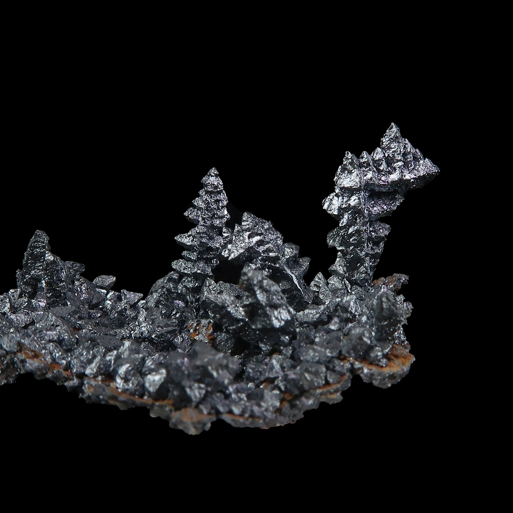 Acanthite from Imiter mine, Drâa-Tafilalet Region, Morocco image