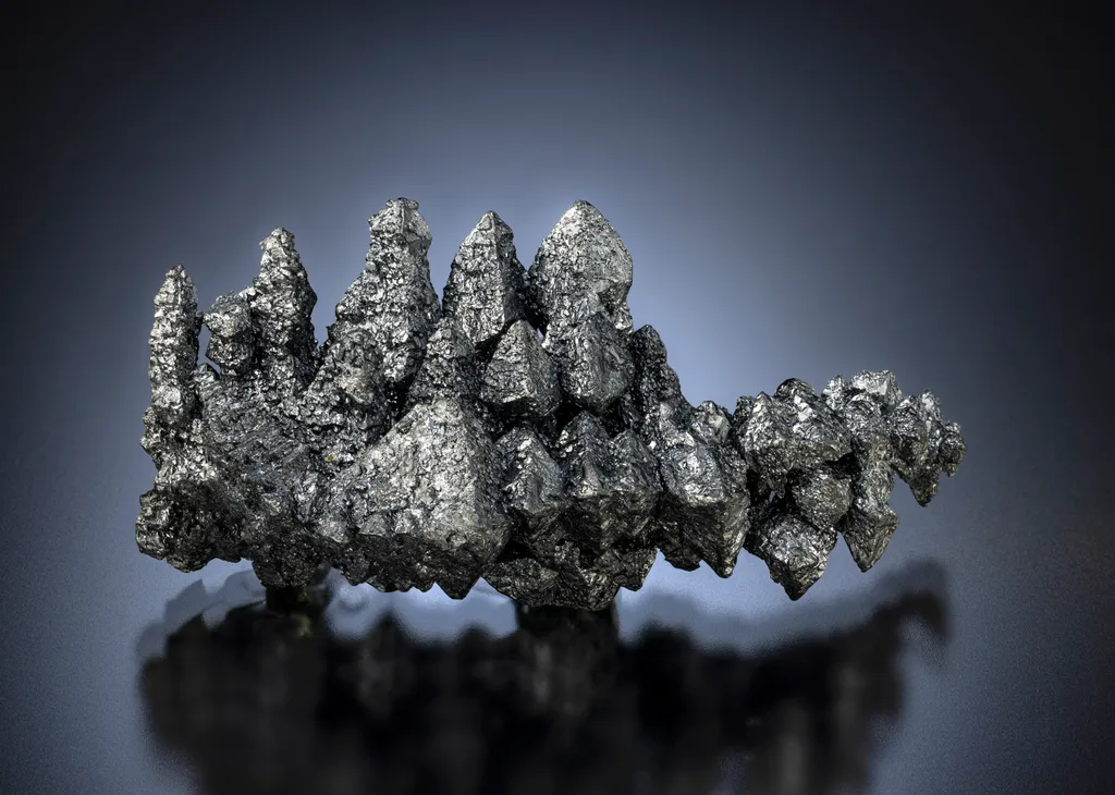 Acanthite from Morocco, Drâa-Tafilalet Region, Imiter mine - image 2