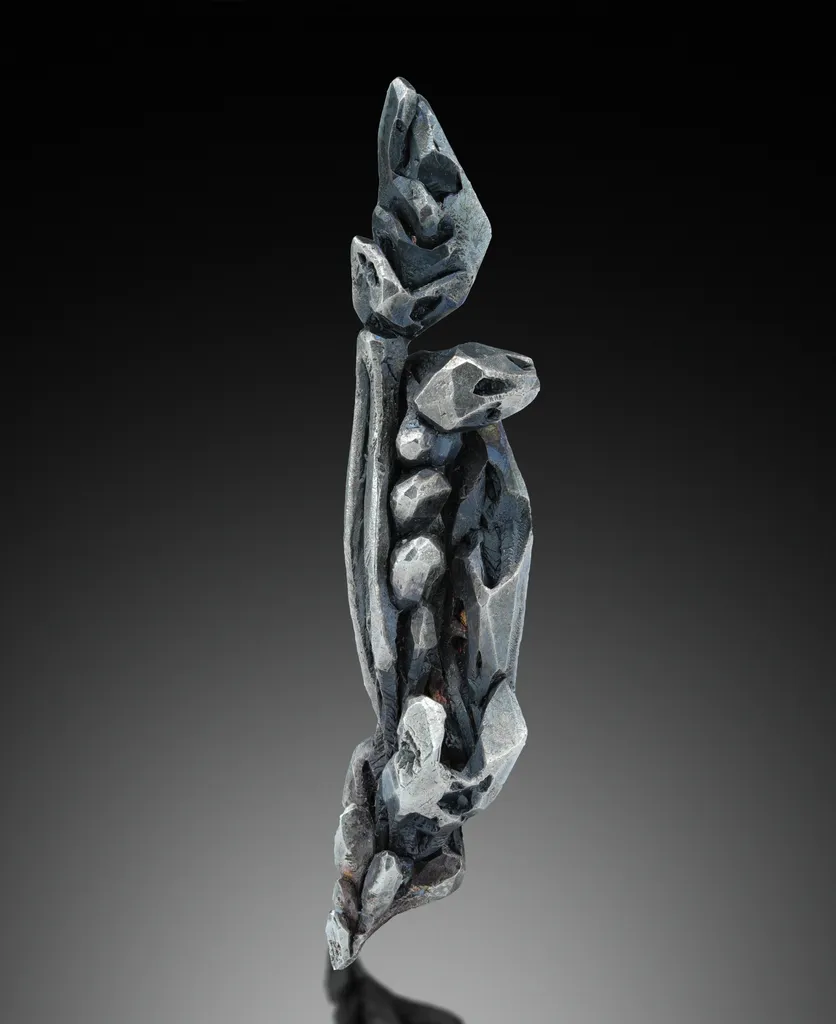 Acanthite from Peru, Lima, Uchucchacua Mine image