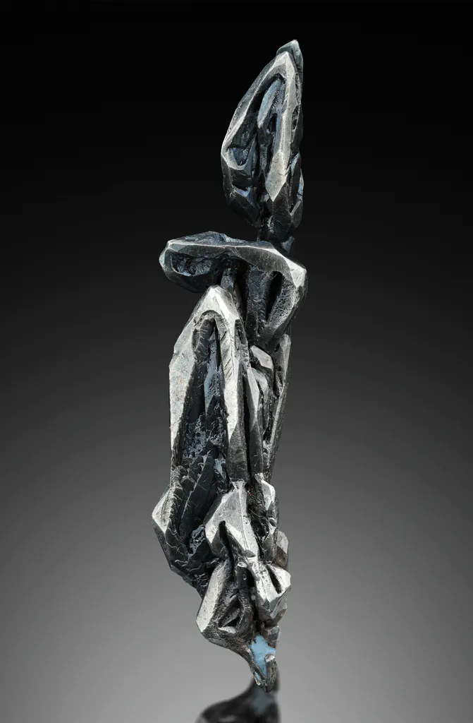 Acanthite from Peru, Lima, Uchucchacua Mine - image 2