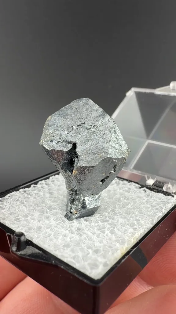 Acanthite from San Juan de Rayas Mine, Guanajuato, Guanajuato Municipality, Guanajuato, Mexico - image 2