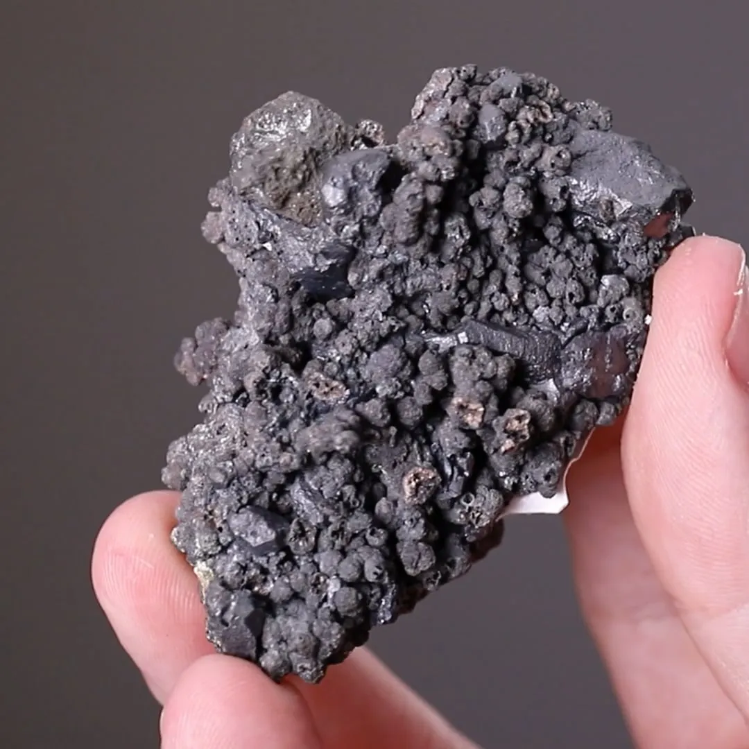 Acanthite on Nickeline - image 2