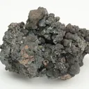 Acanthite on Nickeline - image 1