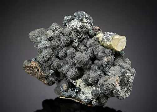 Acanthite on Nickeline