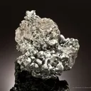 Acanthite on Polybasite - image 5
