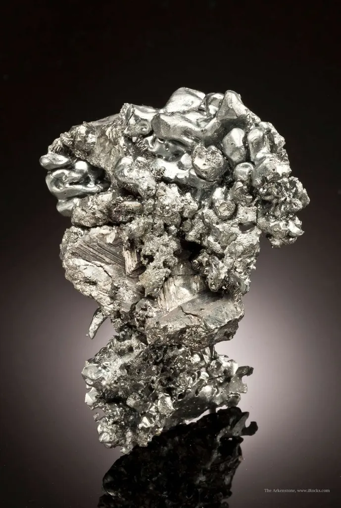 Acanthite on Polybasite - image 4