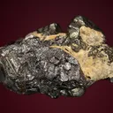 Acanthite on Pyrargyrite - image 7