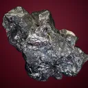 Acanthite on Pyrargyrite - image 2