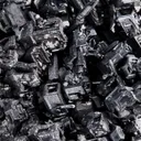 Acanthite on Quartz - image 2