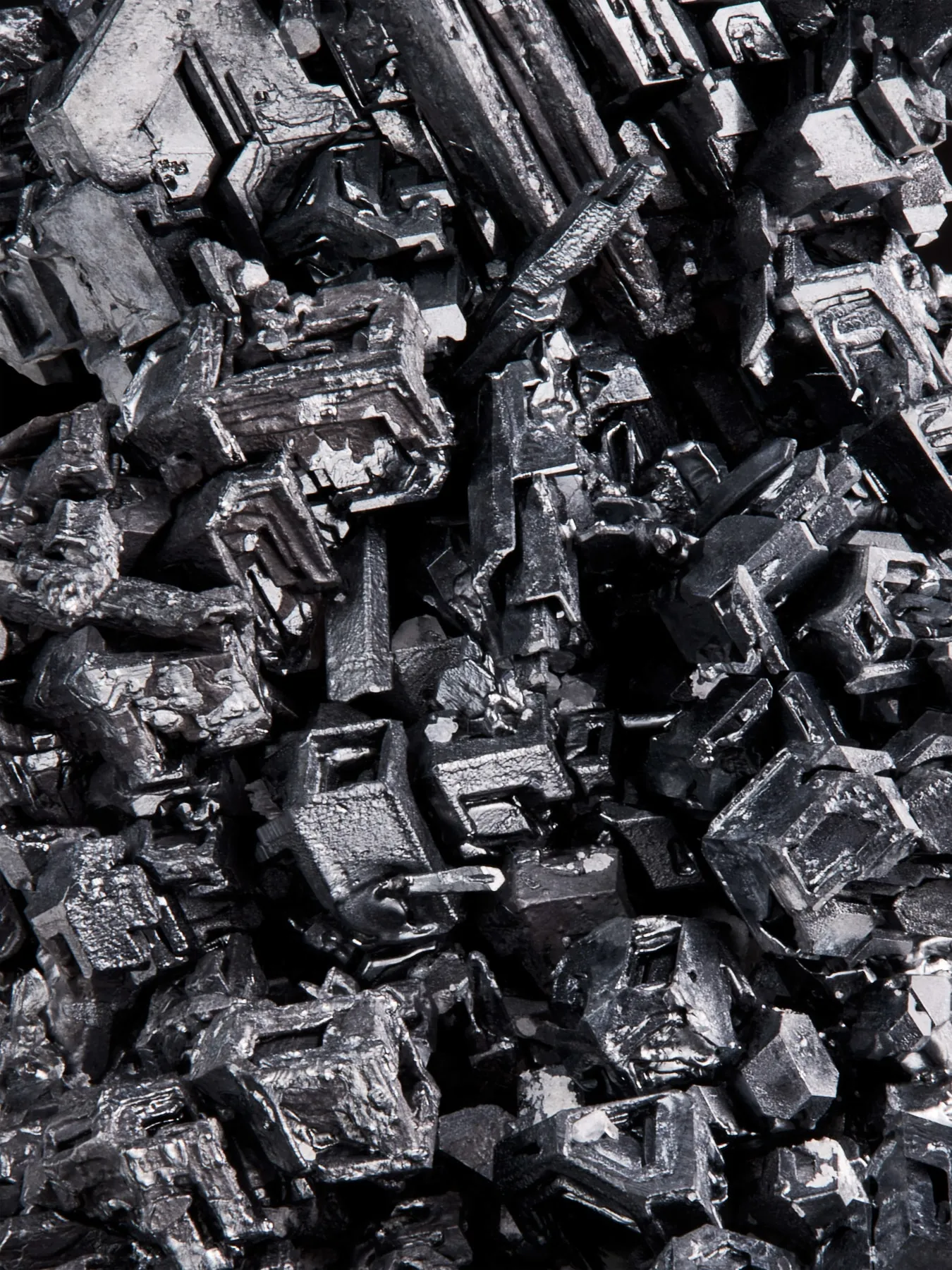 Acanthite on Quartz - image 2