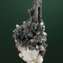 Acanthite on Quartz - image 2