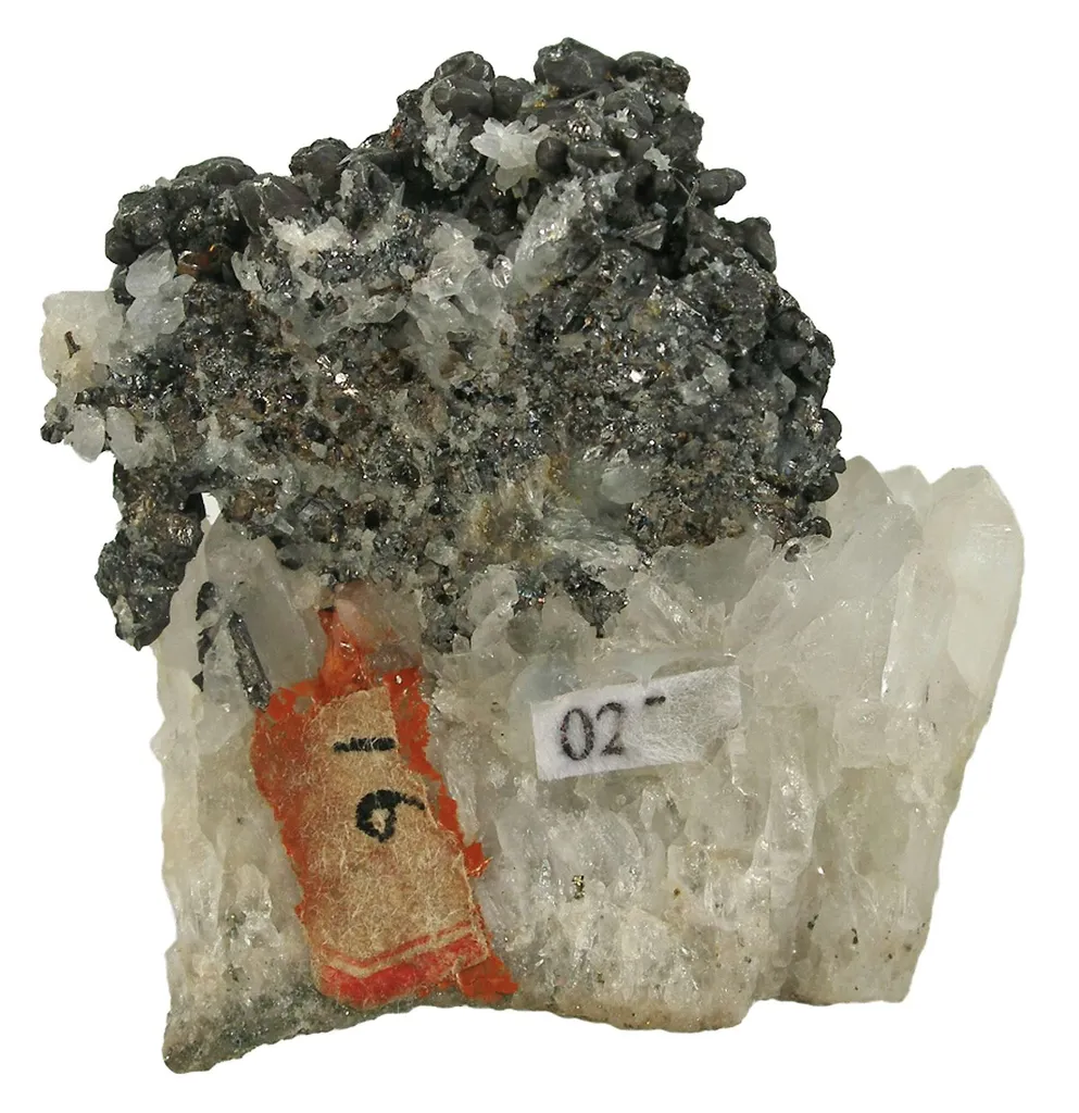 Acanthite on Quartz (Circa 1800S) - image 3