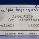 Acanthite on Siderite - image 4