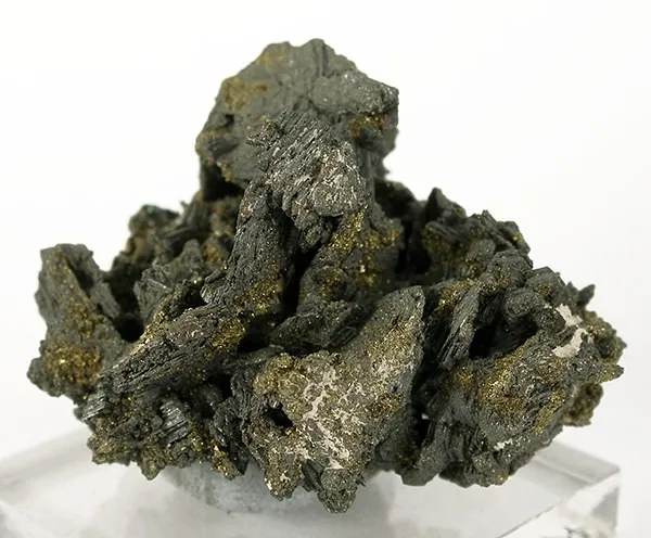 Acanthite, Polybasite, Chalcopyrite image