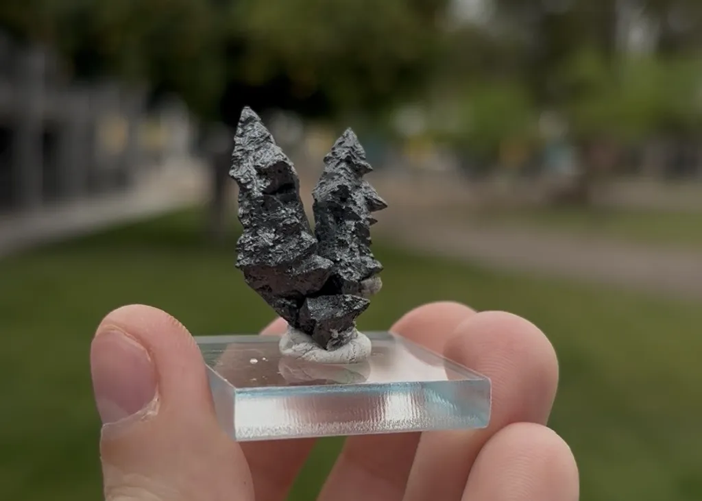 Acanthite ps. Argentite image