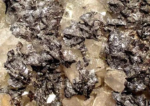 Acanthite, Quartz - image 2