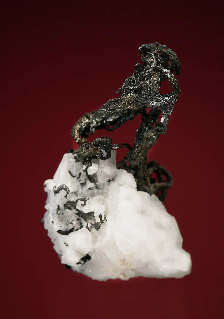 Acanthite replacing Silver - image 3