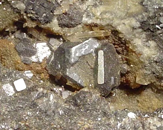 Acanthite, Sphalerite image