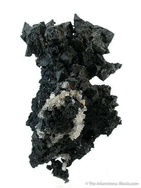 Acanthite With Baryte - image 2
