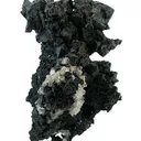 Acanthite With Baryte - image 2
