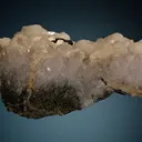 Acanthite with Dolomite on Quartz - image 5