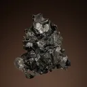 Acanthite with FLUORAPOPHYLLITE-(K) - image 5