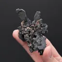 Acanthite with NATIVE Silver - image 2