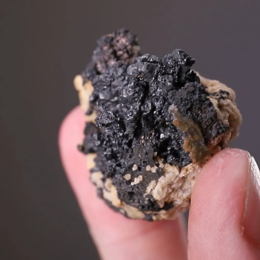 Acanthite with NATIVE Silver - image 2