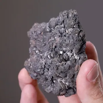 Acanthite with Nickeline