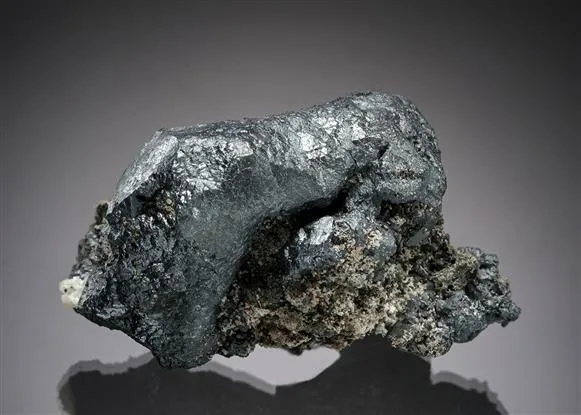 Acanthite with Nickeline - image 1