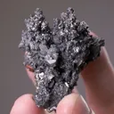 Acanthite with Polybasite - image 2