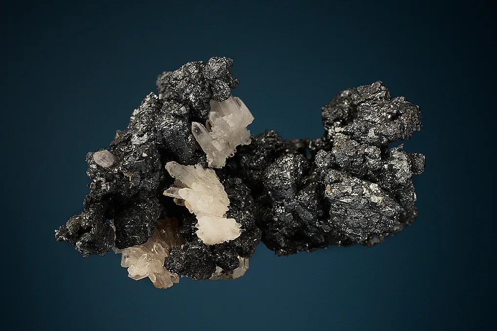 Acanthite with Quartz - image 2