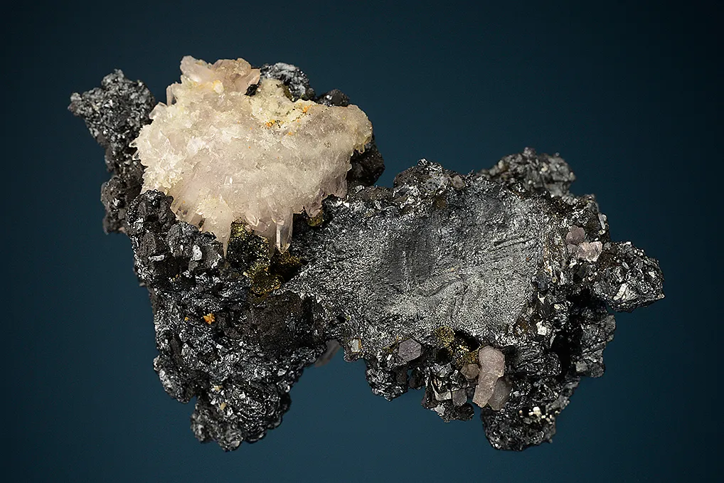 Acanthite with Quartz - image 4