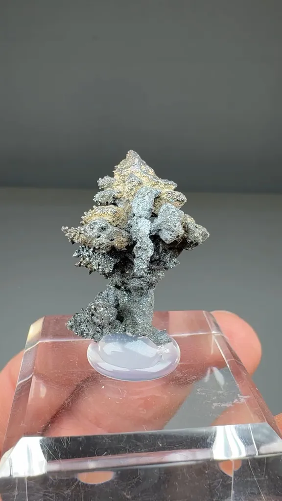 Acanthite with Silver image