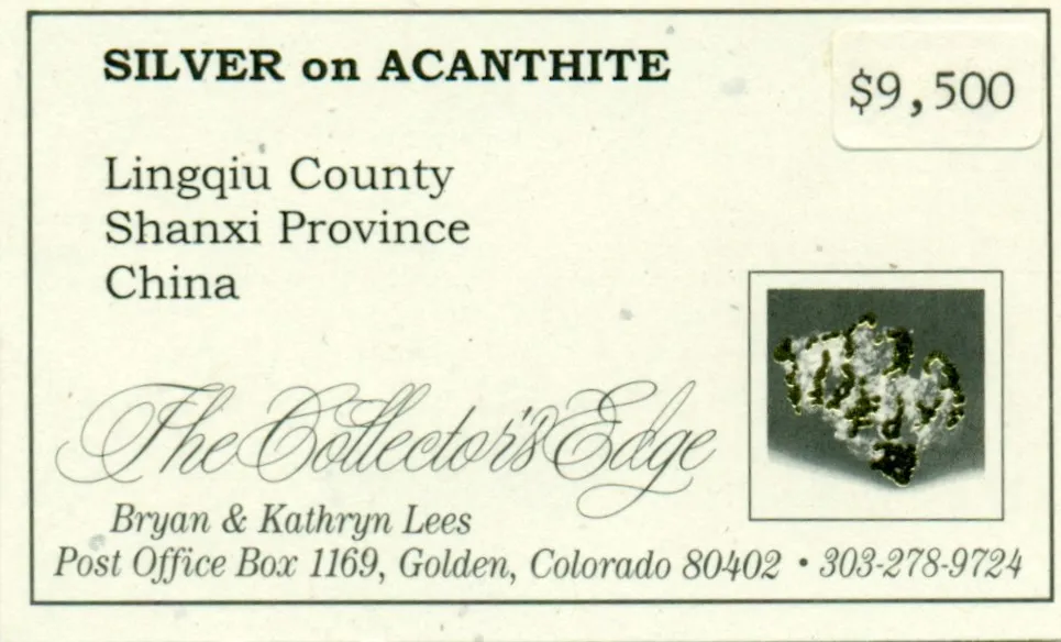 Acanthite with Silver - image 7