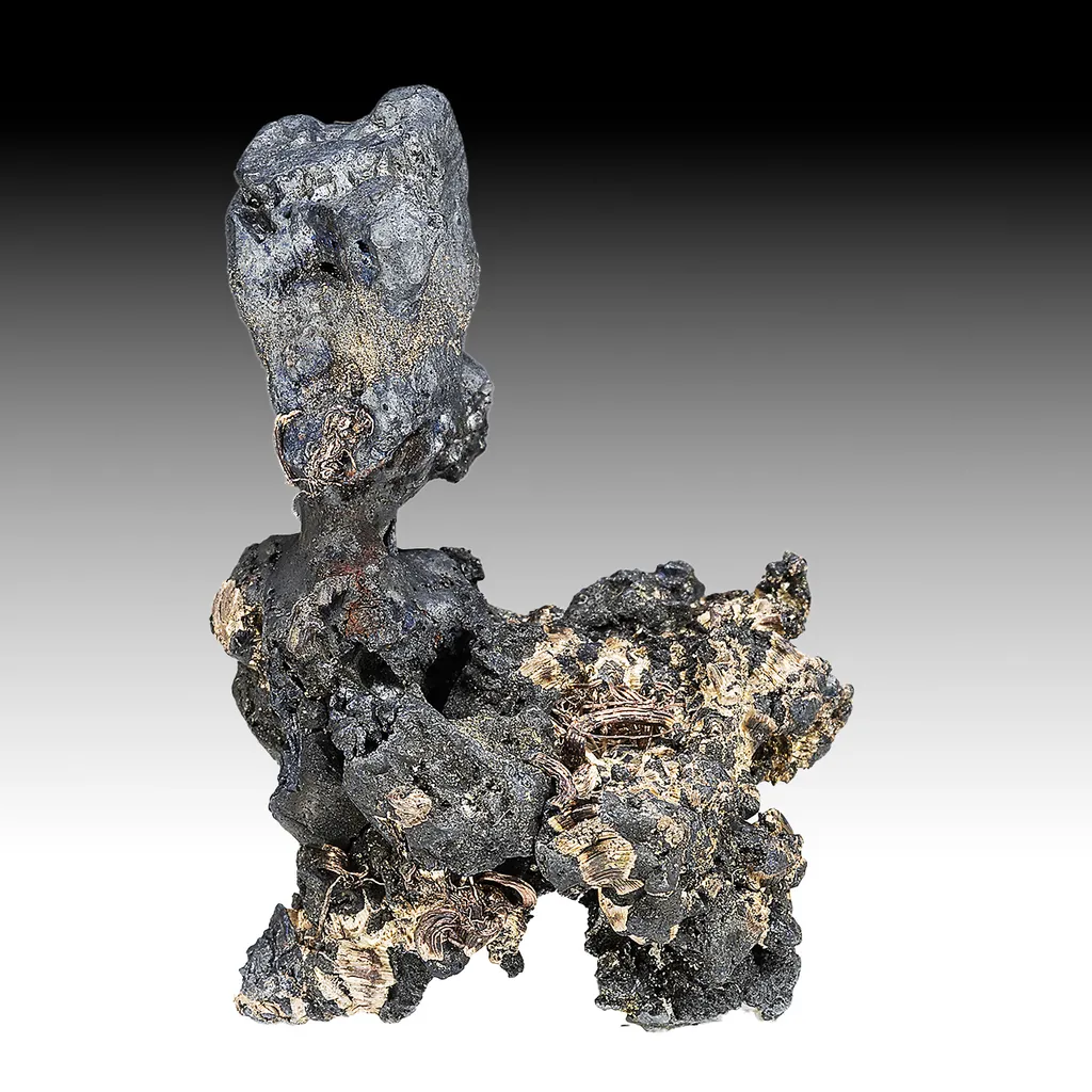 Acanthite with Silver image