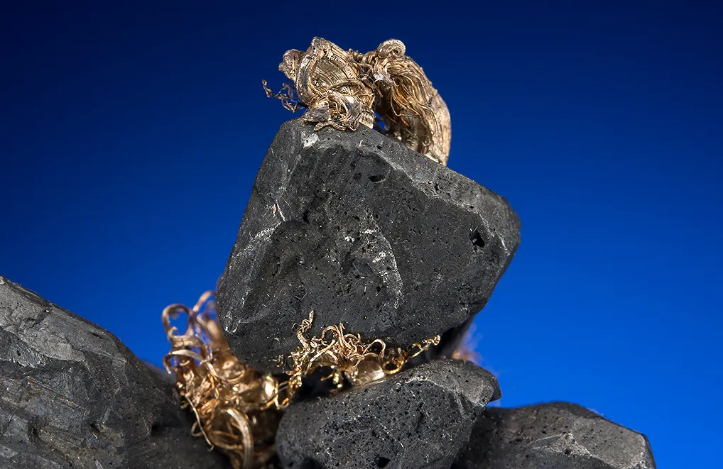 Acanthite with Silver - image 2