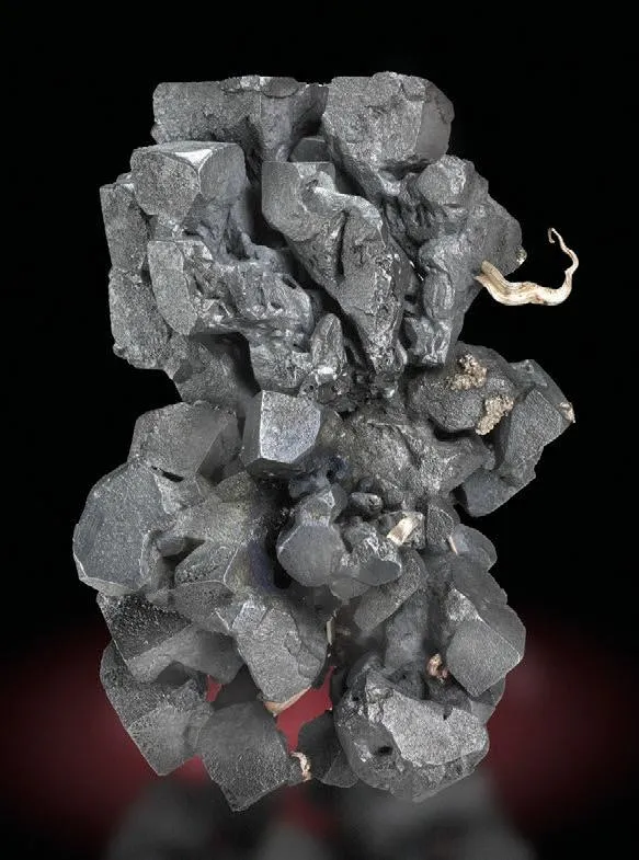 Acanthite with Silver image