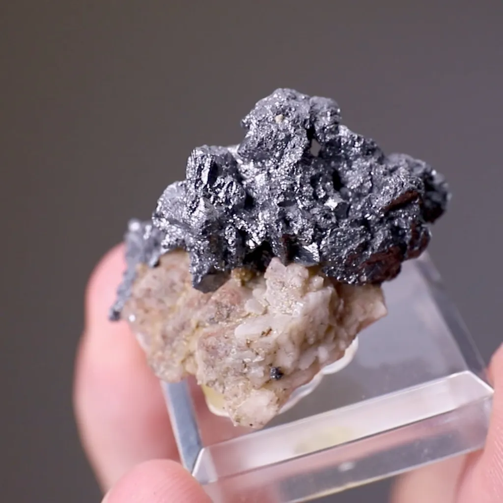 Acanthite with Stephanite image